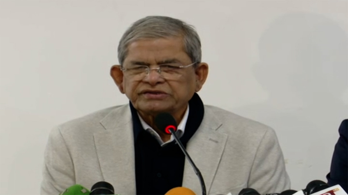 এবারের বৈশাখ অতীতের সব জঞ্জাল সরিয়ে নতুন বাংলাদেশ গড়বে: মির্জা ফখরুল