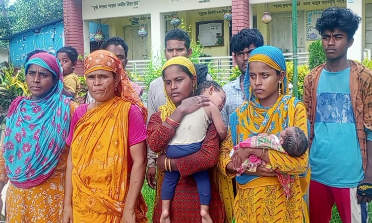 মেহেরপুর আনন্দবাস সীমান্ত দিয়ে  ১২ জনকে পুশইন করেছে বিএসএফ