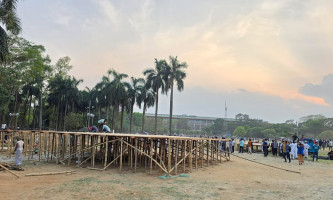 ‘মার্চ ফর গা-জা’র জন্য প্রস্তুত সোহরাওয়ার্দী, লাখো মানুষের ঢলের অপেক্ষা