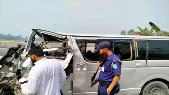 মার্চ ফর গাজা কর্মসূচিতে যাওয়ার পথে দুর্ঘটনার কবলে মাইক্রোবাস, আহত ১২