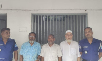 দোহারে বিস্ফোরক আইনে তিন আসামী গ্রেফতার